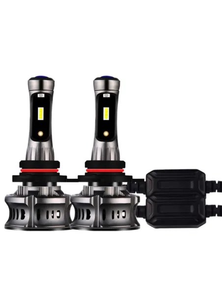 Set 2 becuri auto LED, XT7, soclu H4 / H7, daylight inclus in