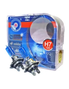 Set becuri auto Halogen Pegasus Skyline, Xenon Effect, H7, 12V