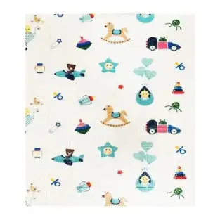 Tapet 3D caramida cu desen bleu, 77 x 70 cm, auto-adeziv pentru