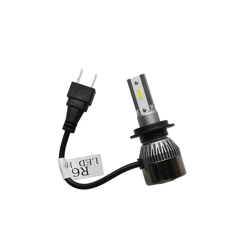 Set 2 LED-uri Auto H7, 80w, 6500k, R6, SLIM red-mag.ro