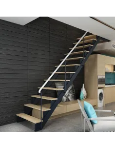 Tapet 3D lambriu negru, 77 x 70 cm, auto-adeziv pentru interior