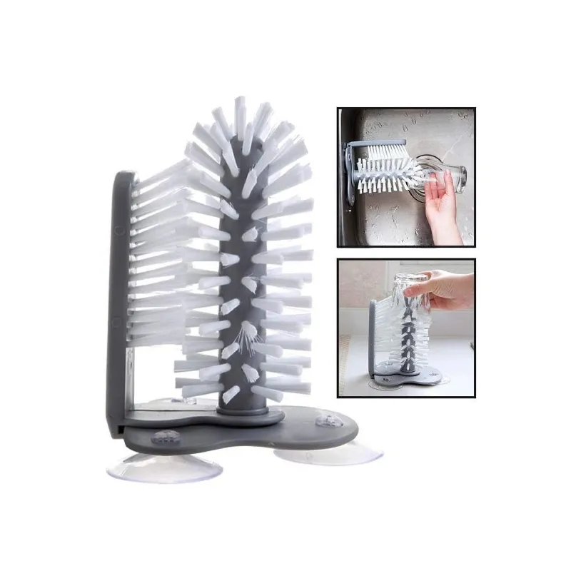 Set 2 x perie spalat pahare, sticle, borcane red-mag.ro