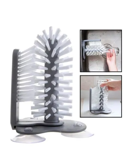 Set 2 x perie spalat pahare, sticle, borcane red-mag.ro