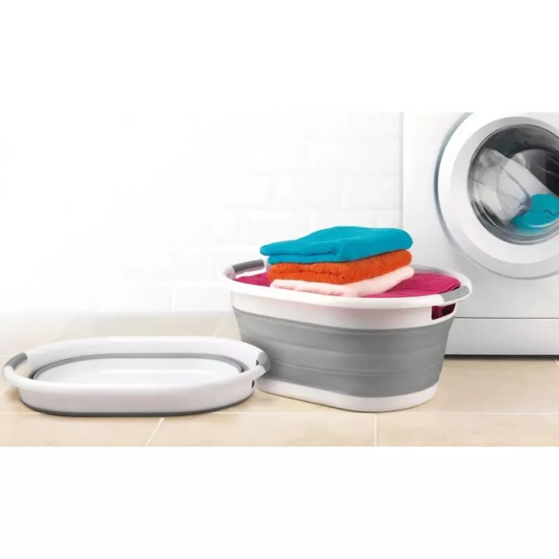 Cos pentru rufe pliabil 23x53x38 cm red-mag.ro