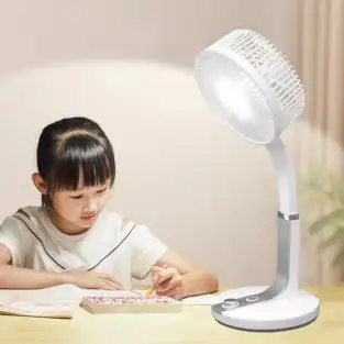 Ventilator cu lampa de veghe, 18 cm red-mag.ro