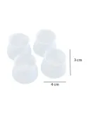 Set 8 protectii din silicon pentru picioare scaun rotunde sau