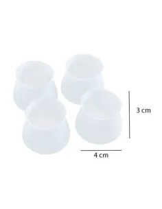 Set 8 protectii din silicon pentru picioare scaun rotunde sau 2