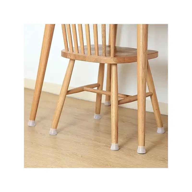 Set 8 protectii din silicon pentru picioare scaun rotunde sau