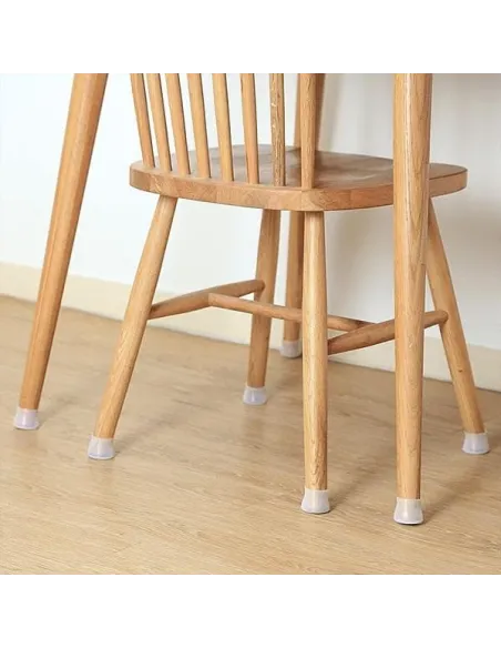 Set 8 protectii din silicon pentru picioare scaun rotunde sau