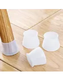 Set 8 protectii din silicon pentru picioare scaun rotunde sau