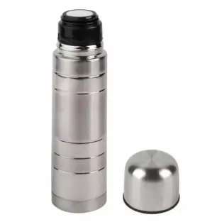 Bidon de apa, izotermic, argintiu, 500 ml red-mag.ro