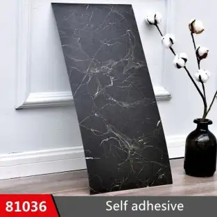 10 x Placi autoadezive tip marmura, impermeabile, dimensiune 2