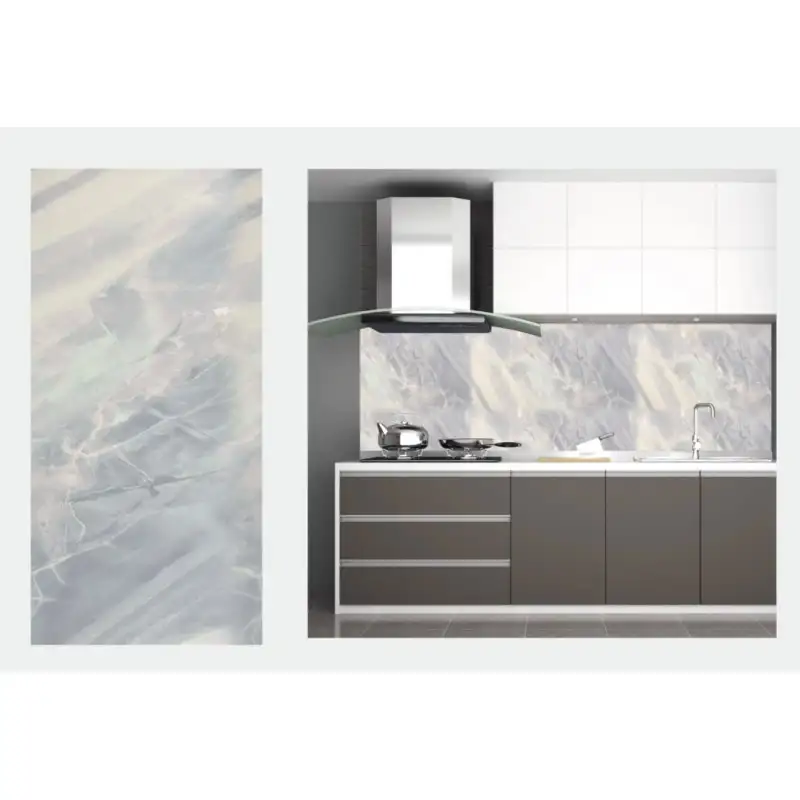 10 x Placi autoadezive tip marmura, impermeabile, dimensiune