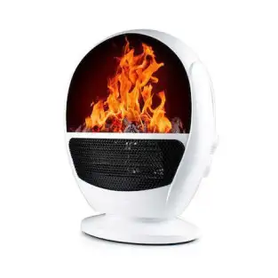 Aeroterma electrica, Flame Heater, tip semineu cu simulare