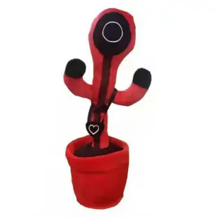 Cactus dansator Squid Game, jocul Calamarului red-mag.ro