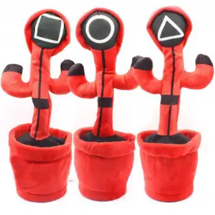 Cactus dansator Squid Game, jocul Calamarului red-mag.ro 2