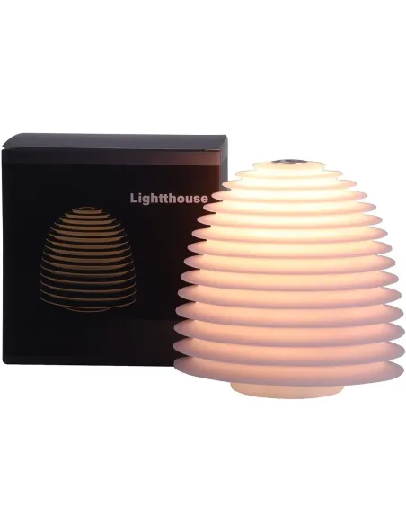 Umidificator aromaterapie cu lampa si control tactil