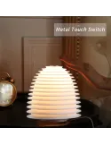 Umidificator aromaterapie cu lampa si control tactil