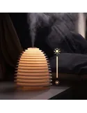Umidificator aromaterapie cu lampa si control tactil