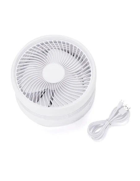 Ventilator portabil și telescopic cu acumulator si incarcare