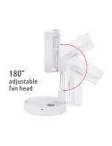 Ventilator portabil și telescopic cu acumulator si incarcare