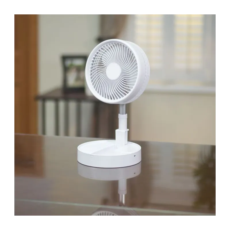 Ventilator portabil și telescopic cu acumulator si incarcare