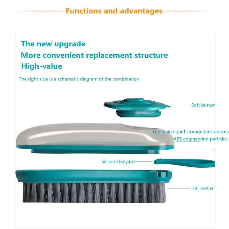 Perie hidraulică multifuncțională de curățare red-mag.ro