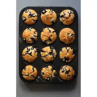 Tava pentru copt 12 briose red-mag.ro 2