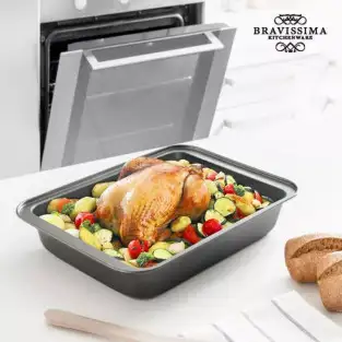 Tava pentru Cuptor Anti-lipire red-mag.ro 2