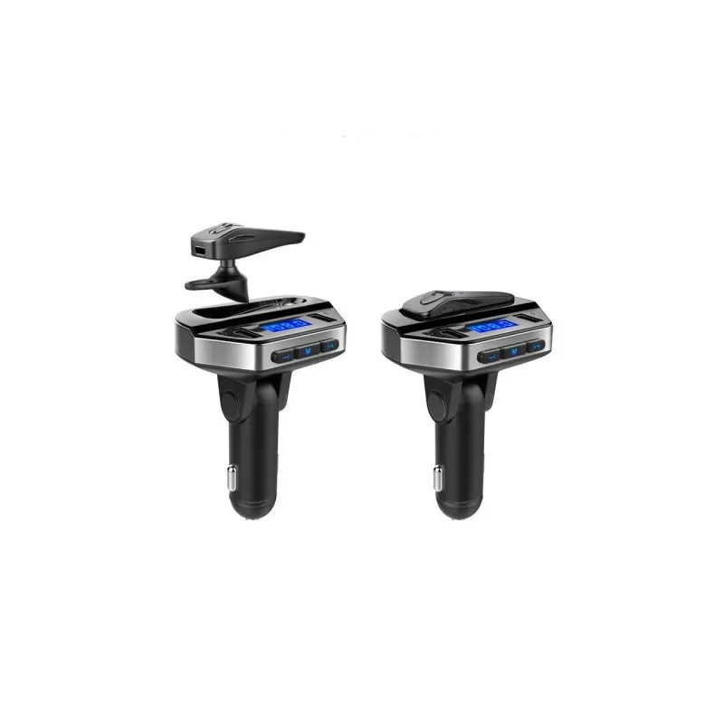 Modulator FM MP3 Player + handsfree cu casca bluetooth V4.2 V6