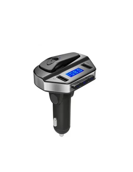 Modulator FM MP3 Player + handsfree cu casca bluetooth V4.2 V6