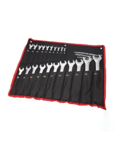 Set chei combinate 21 piese 6-32 mm cu suport husa red-mag.ro 2