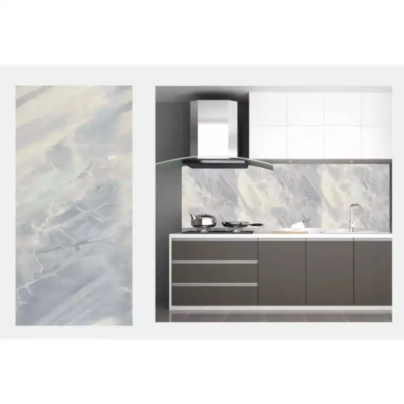 Set 10 placi autoadezive pardoseala sau perete tip marmura