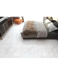 Set 10 placi autoadezive pentru pardoseala marmura alba 60x60 2