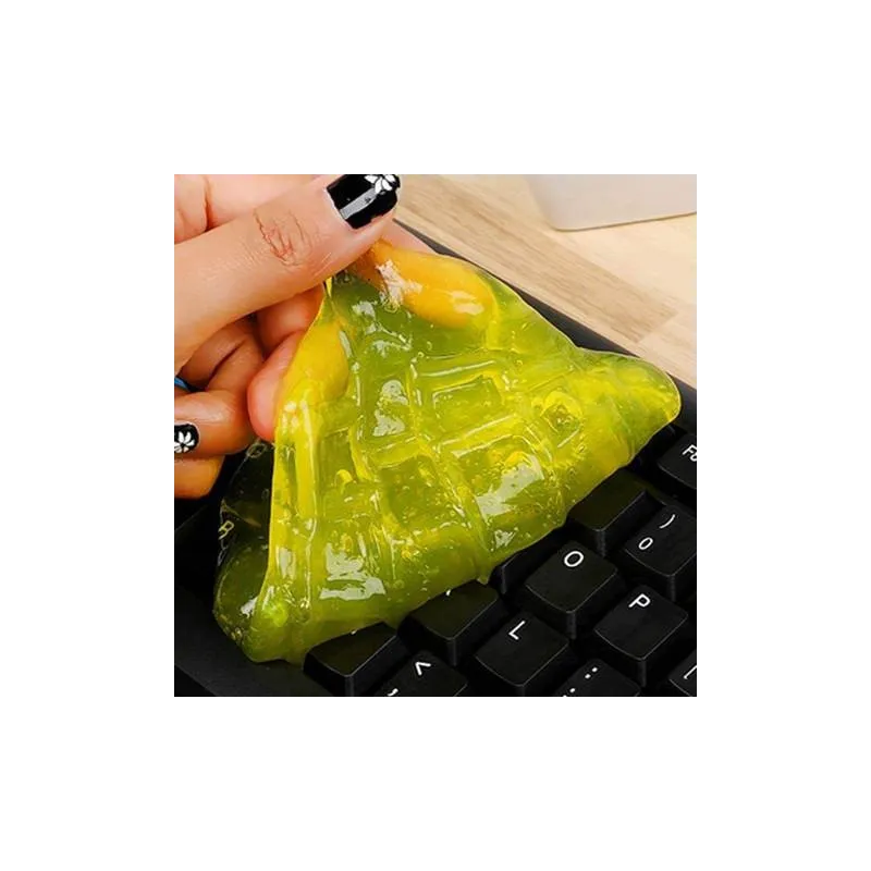 Gel elastic pentru indepartarea murdariei si a prafului din