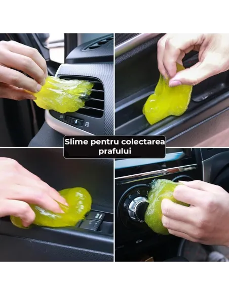 Gel elastic pentru indepartarea murdariei si a prafului din