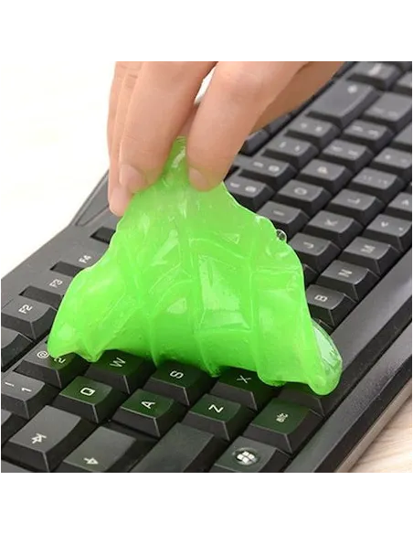 Gel elastic pentru indepartarea murdariei si a prafului din