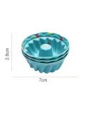 Set 18 forme de silicon pentru copt prajituri red-mag.ro