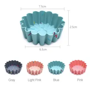 Set 18 forme de silicon pentru copt prajituri red-mag.ro 2