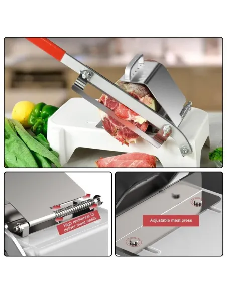 Feliator manual pentru mezeluri si legume reci red-mag.ro