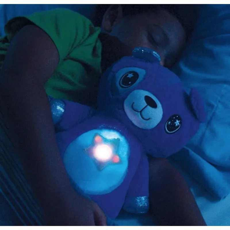 Jucarie Star Belly cu proiectie de stele tip lampa de veghe