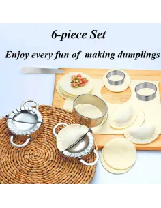 Set 6 piese pentru coltunasi, paste ravioli sau gnocchi 2