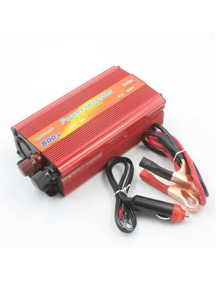 Invertor auto de tensiune 12V-220V, Lairun, 800 W, putere