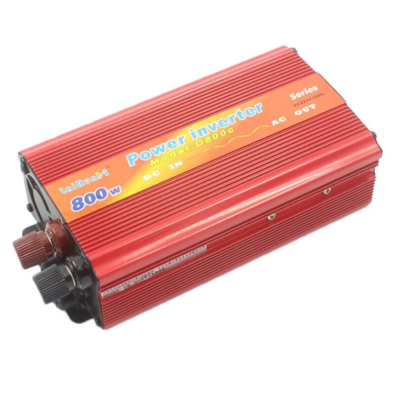 Invertor auto de tensiune 12V-220V, Lairun, 800 W, putere