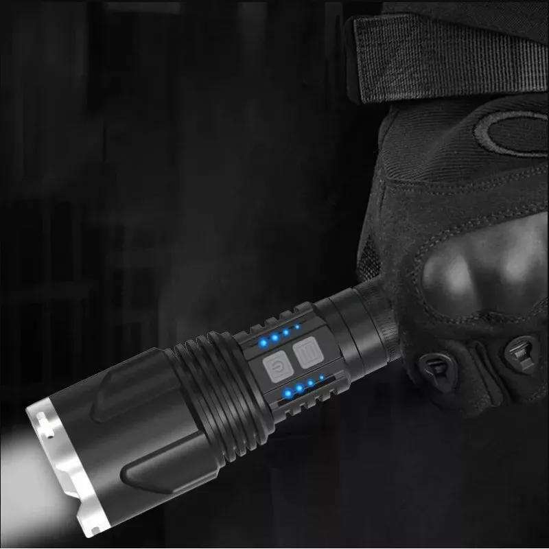 Lanterna X914 MARE cu led P160 PUTERNIC 100kW red-mag.ro