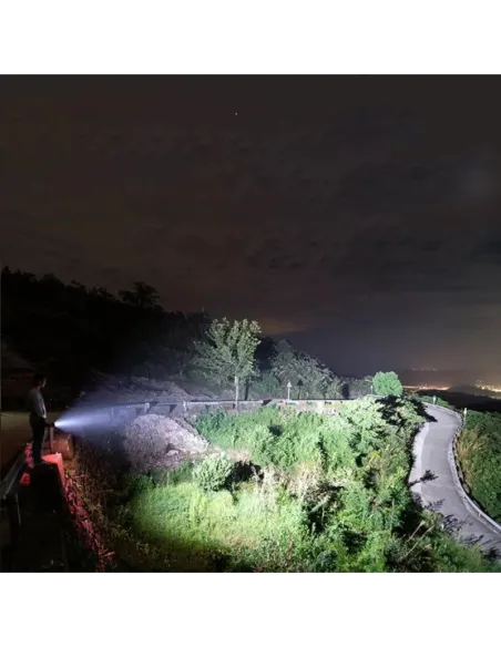 Lanterna X914 MARE cu led P160 PUTERNIC 100kW red-mag.ro
