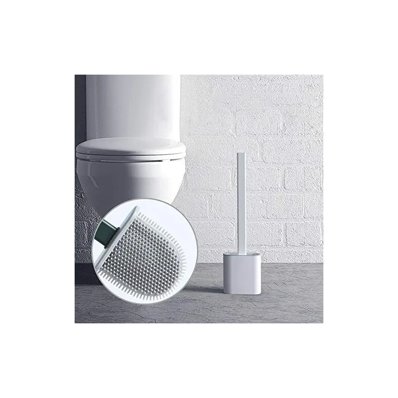 Perie din silicon pentru toaleta red-mag.ro