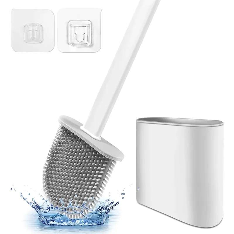 Perie din silicon pentru toaleta red-mag.ro