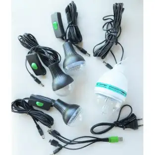 Kit solar GD-Lite 1000A dotat cu dispozitive USB cu 4 becuri 2