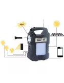 Kit solar GD-Lite 8060 dotat cu dispozitive USB cu 3 becuri LED